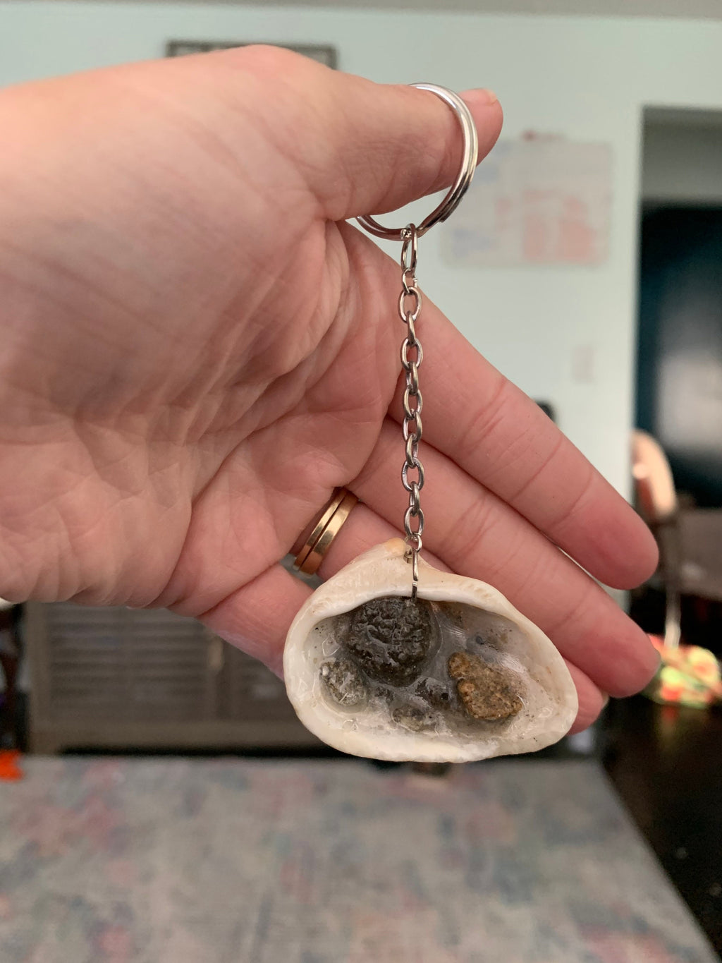 Seashell Keychain | Beach Lover Gift