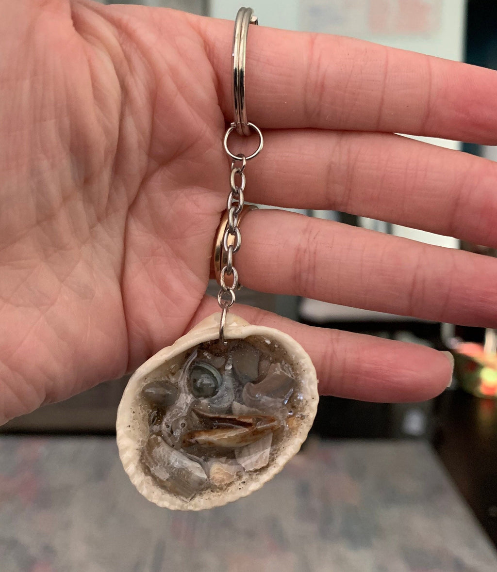 Seashell Keychain | Beach Lover Gift
