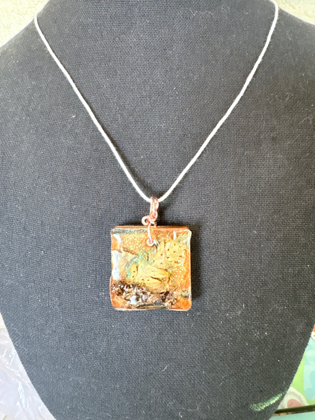 Fern Leaf Necklace | Forest Botanicals in Resin Pendant