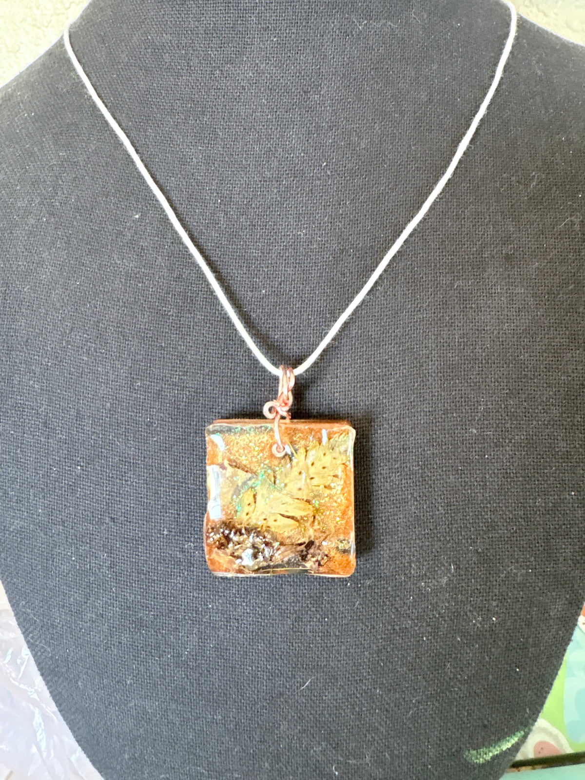 Fern Leaf Necklace | Forest Botanicals in Resin Pendant