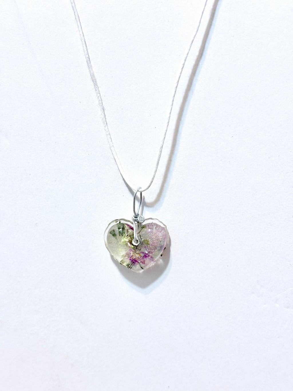 Spring Beauty Heart Necklace | Two Sides of Spring