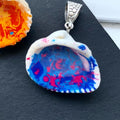 Seashell Pendant | Colorful Resin Shell Necklace