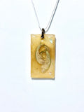 Helicopter Seeds in Resin Pendant | Woodland Wings Necklace