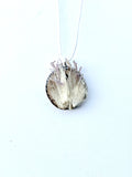 Thistle Wood Slice Pendant | Thistle in the Wild