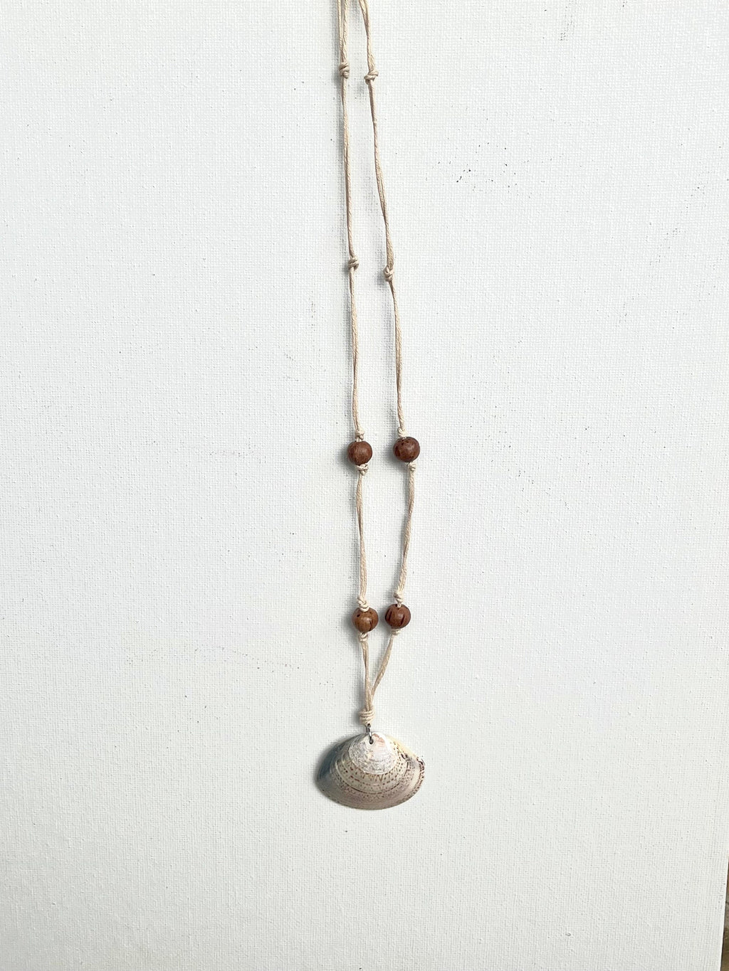 Matching Shell Necklace and Earrings, Seashell Jewelry Set, Gift for Mom / Daughter, Ocean Inspired