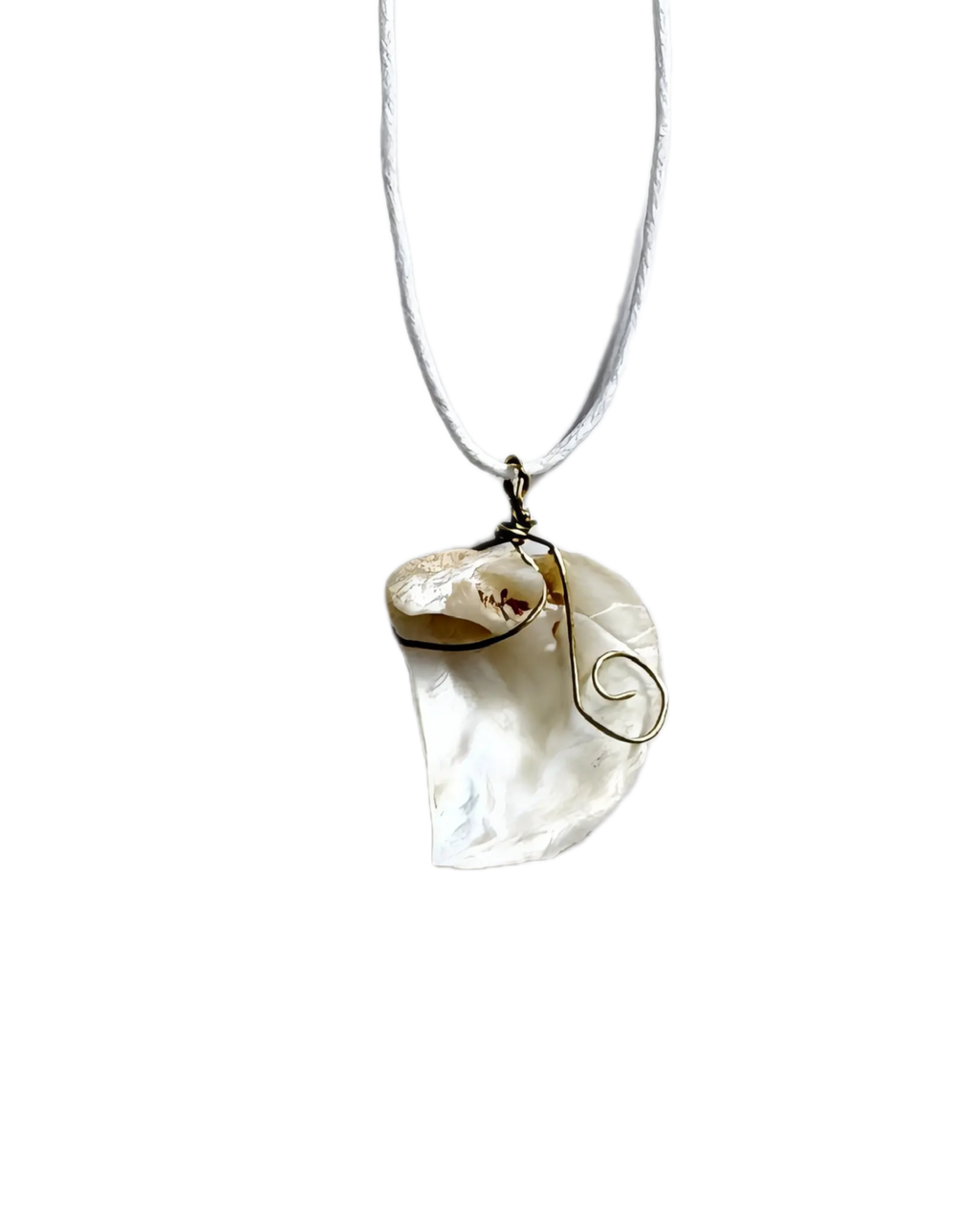 Shell Necklace | Minimal Coastal Jewelry | Delicate Ocean Inspired Pendant