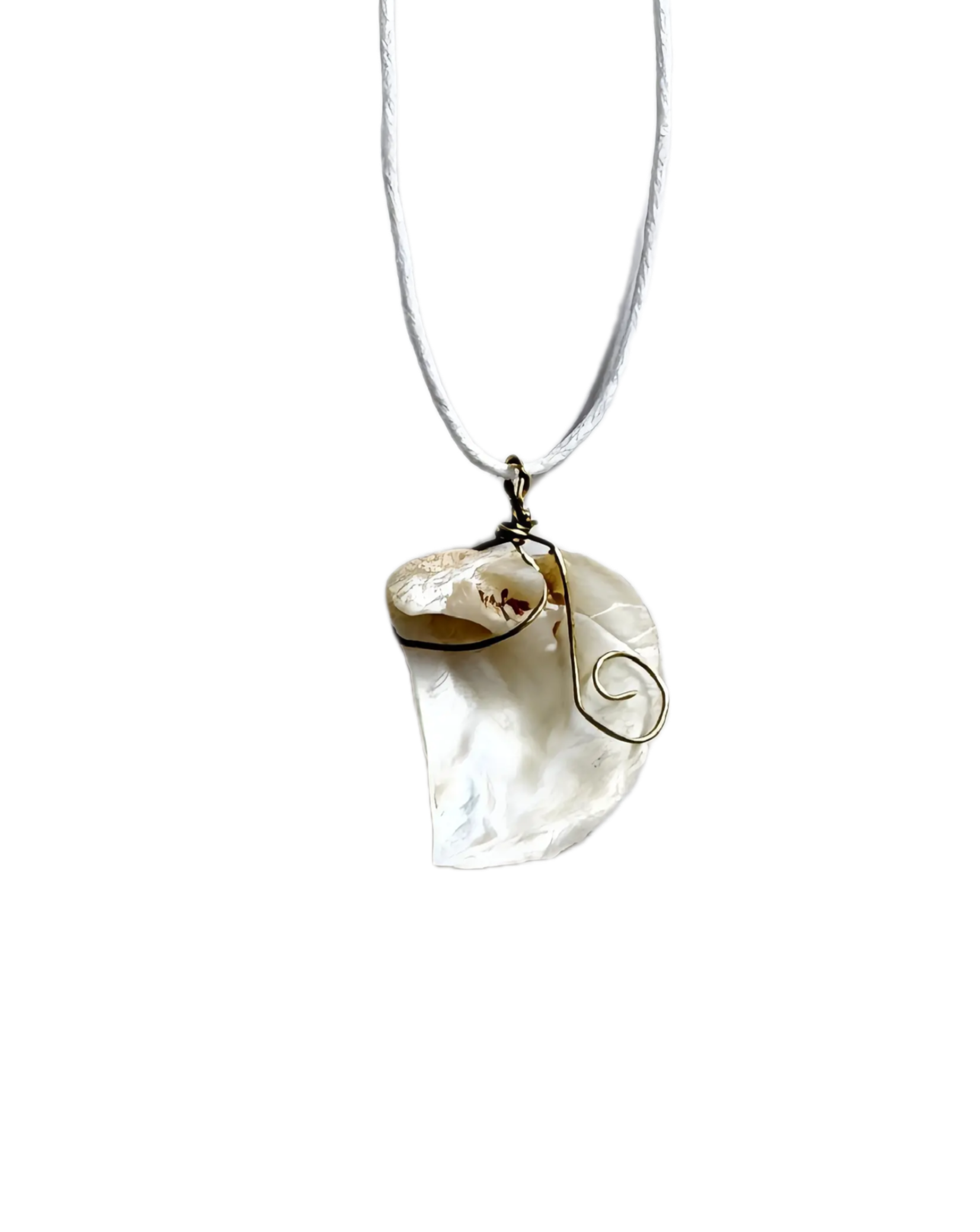 Shell Necklace | Minimal Coastal Jewelry | Delicate Ocean Inspired Pendant