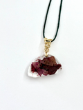 Rose Petal Resin Necklace | Pressed Flower Jewelry | Nature-Inspired Pendant