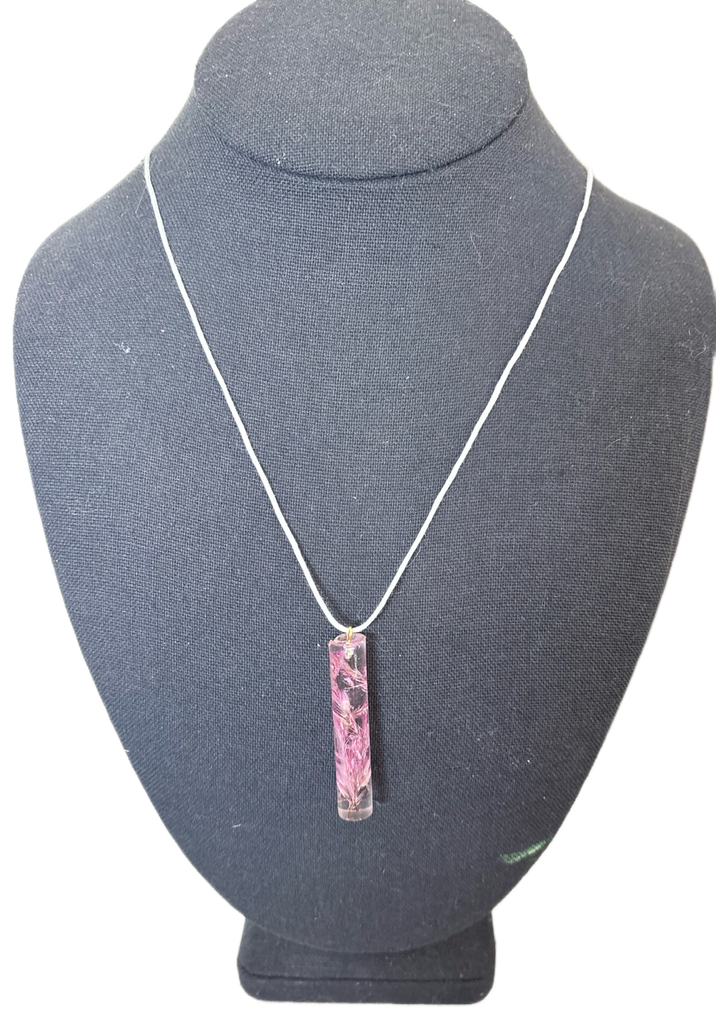 Bright Flowers in Cylindrical Pendant | Real Celosia Flowers in Resin