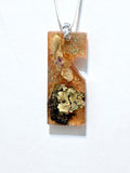 Forest Botanicals in Resin Pendant | Woodland Wonder