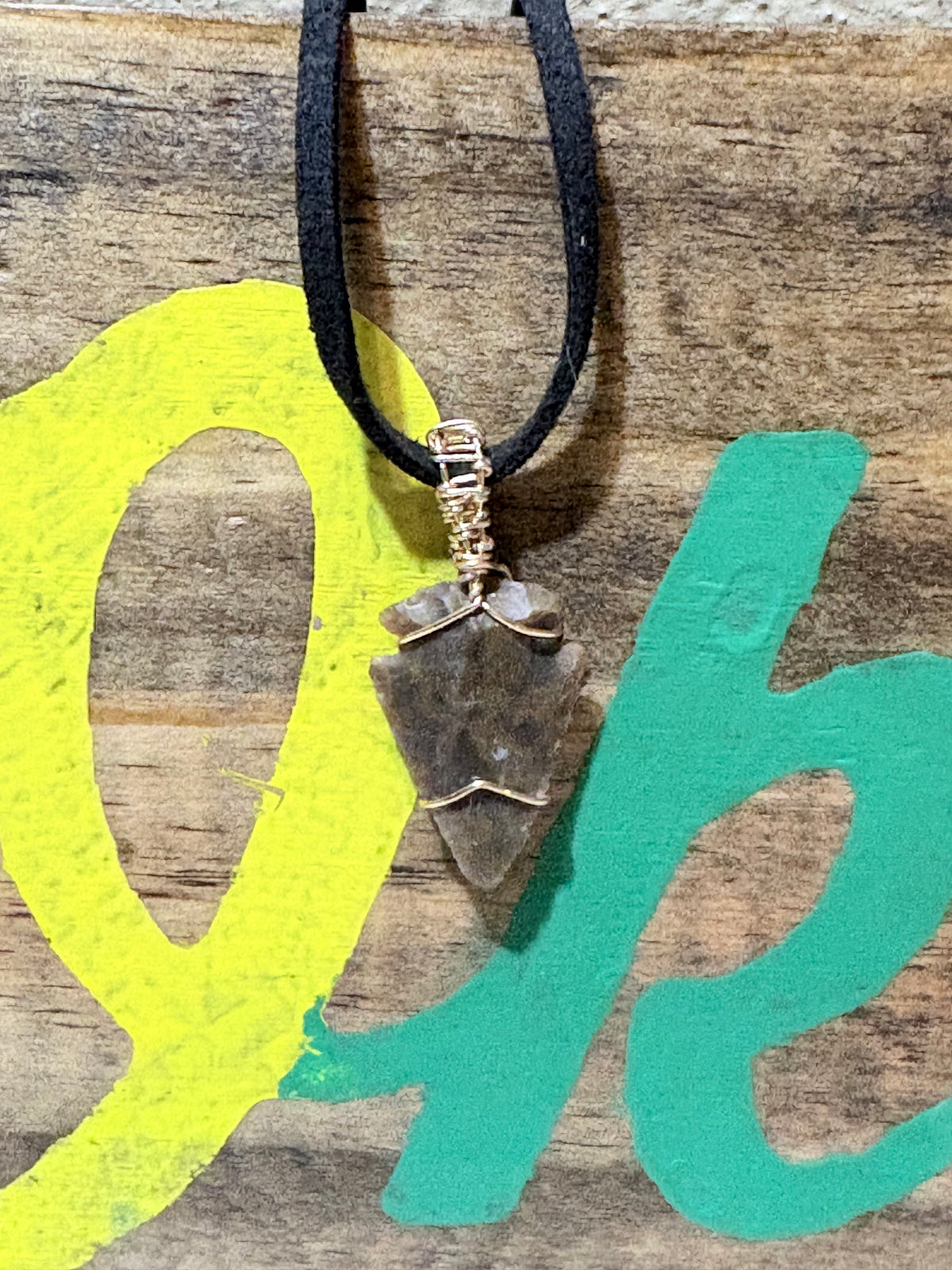 Reversible Arrowhead Necklace | Hand-Wrapped Stone Pendant | Nature Jewelry