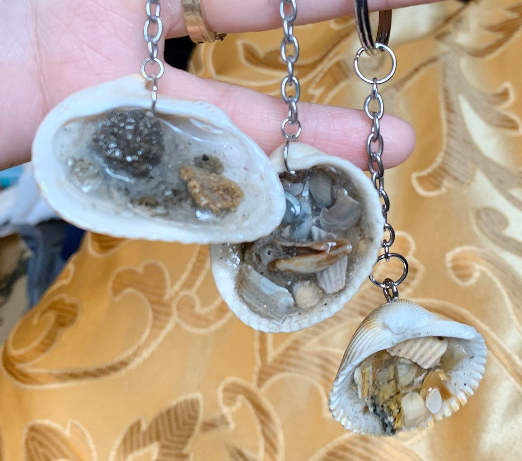 Seashell Keychain | Beach Lover Gift
