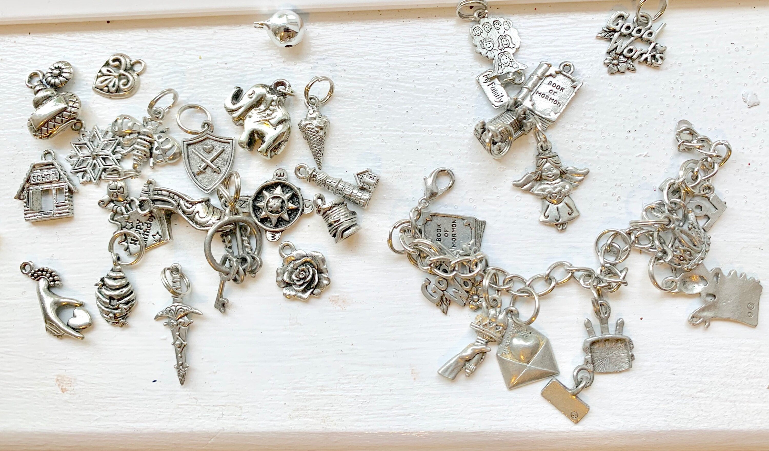 Custom Charm Bracelet | Personalized Jewelry Gift | Birthstone Bracelet | Meaningful Handmade Keepsake