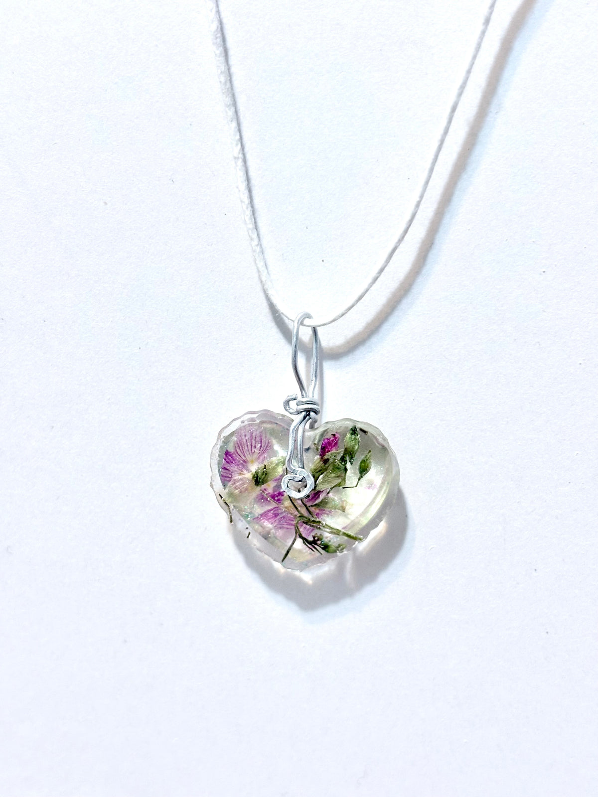 Spring Beauty Heart Necklace | Two Sides of Spring