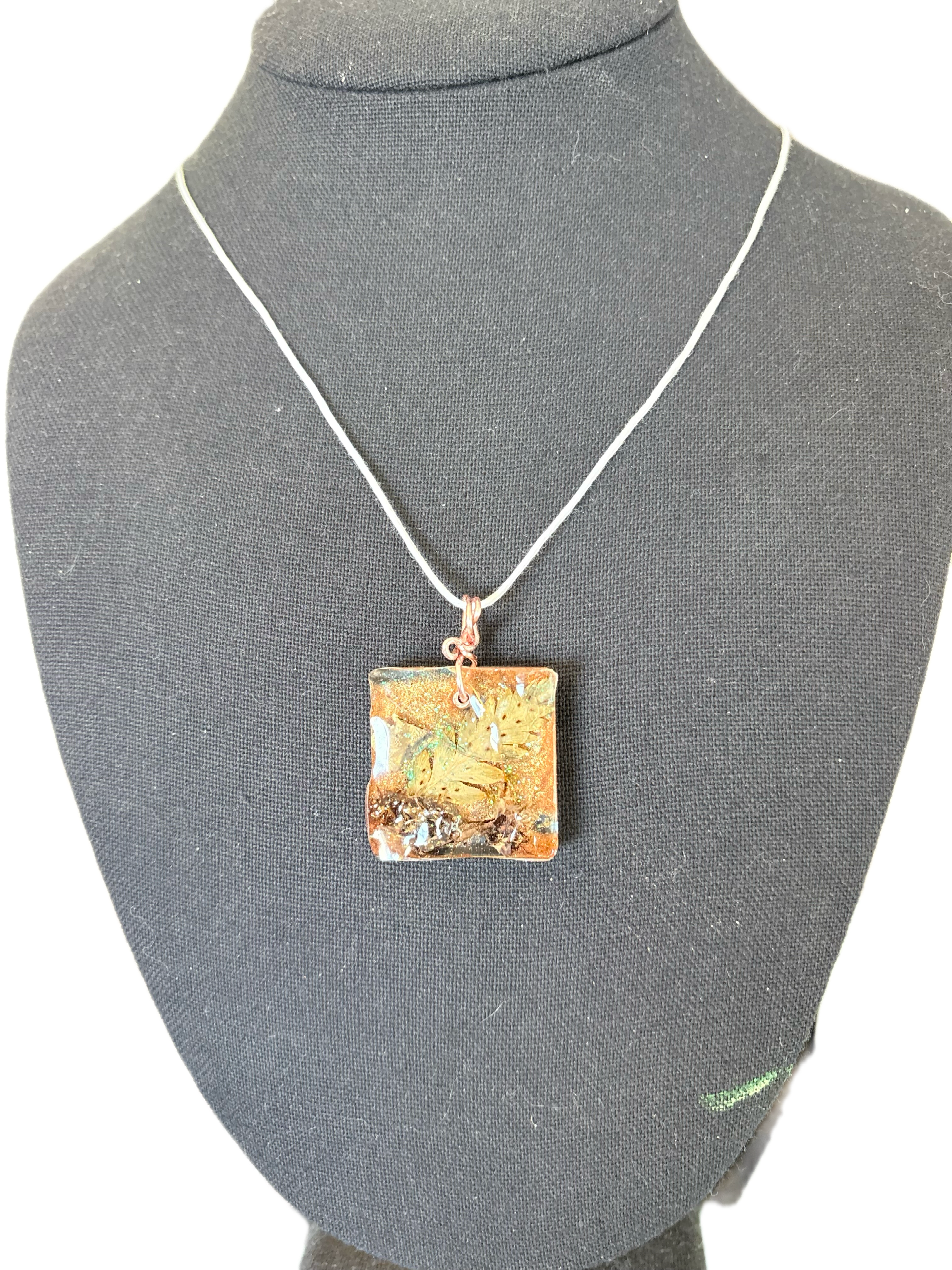 Fern Leaf Necklace | Forest Botanicals in Resin Pendant