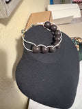 Wooden Fidget Bracelet | Large Moveable Beads