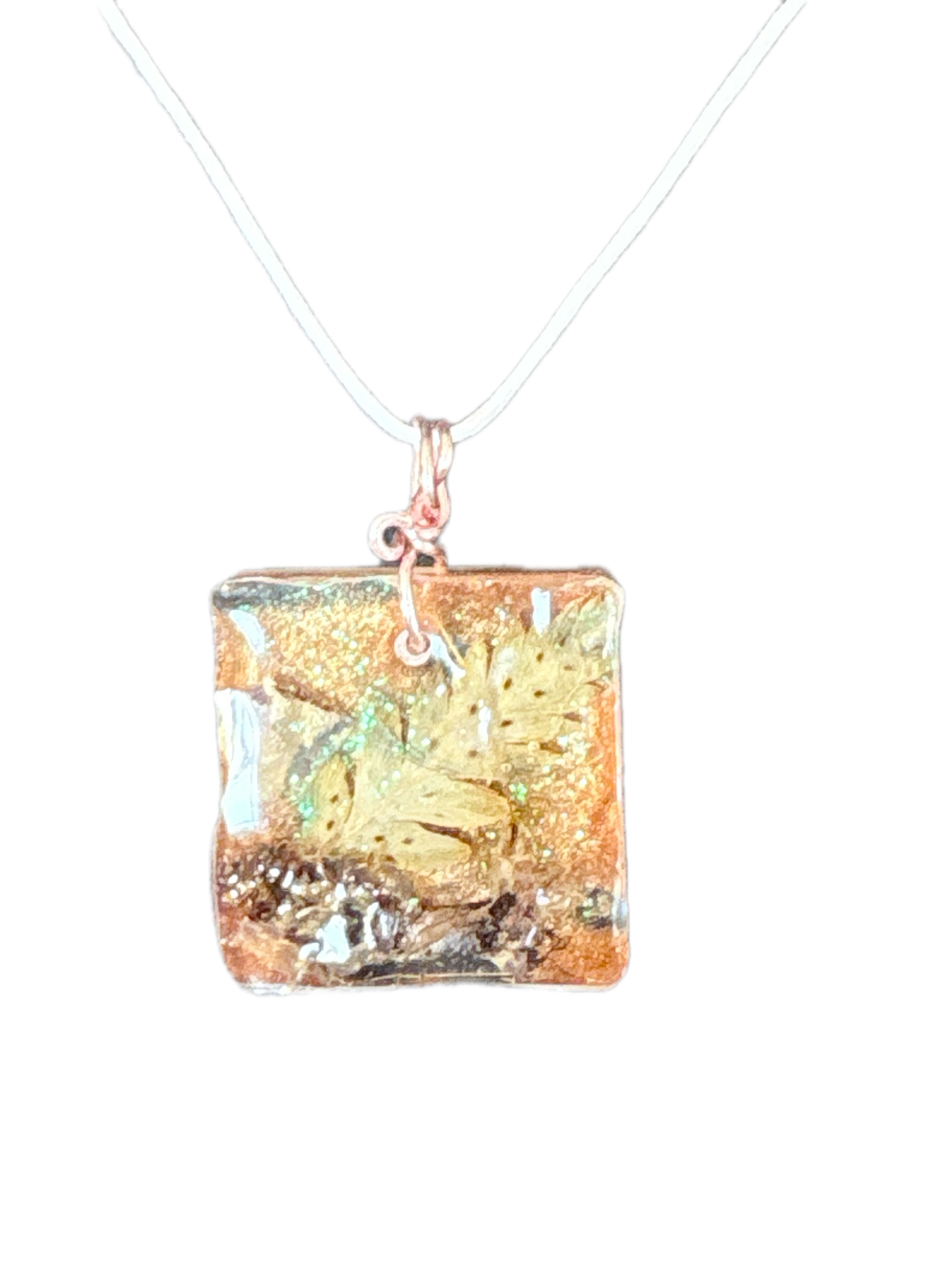 Fern Leaf Necklace | Forest Botanicals in Resin Pendant