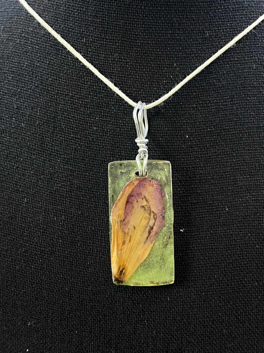 Real Pink Flower Resin Necklace | Botanical Pendant | Nature Inspired Jewelry