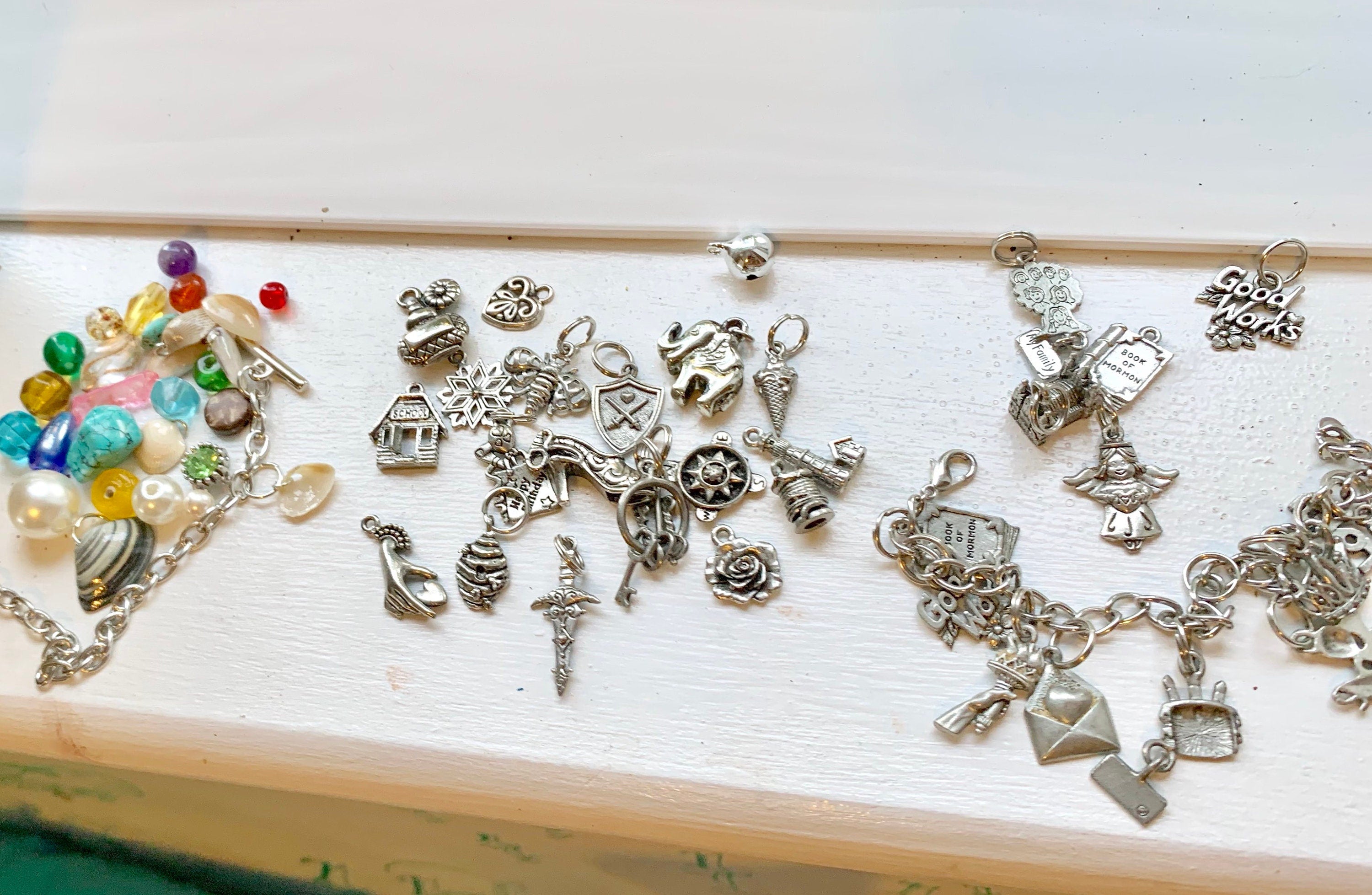 Custom Charm Bracelet | Personalized Jewelry Gift | Birthstone Bracelet | Meaningful Handmade Keepsake