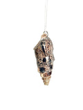 Shell pendant on a white background