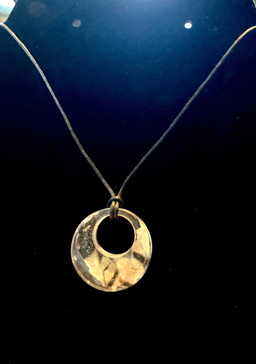 Butterfly Wing Resin Pendant | Real Insect Wing Necklace