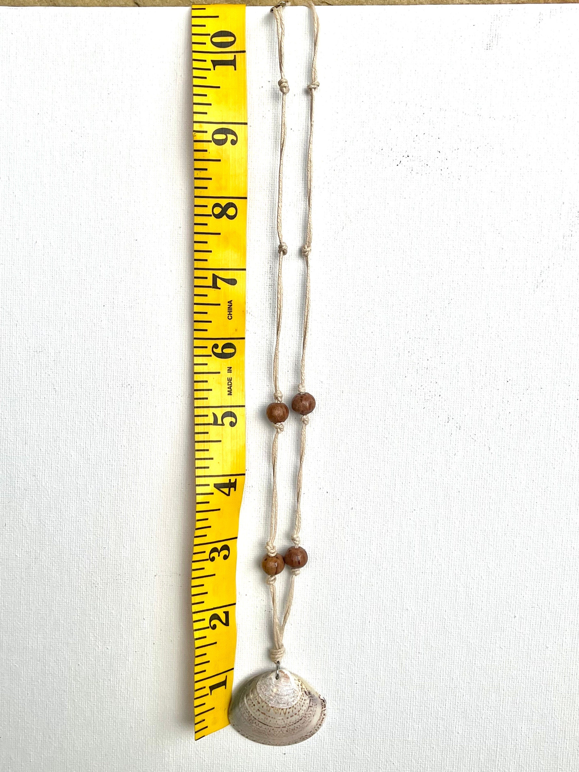 Matching Shell Necklace and Earrings, Seashell Jewelry Set, Gift for Mom / Daughter, Ocean Inspired